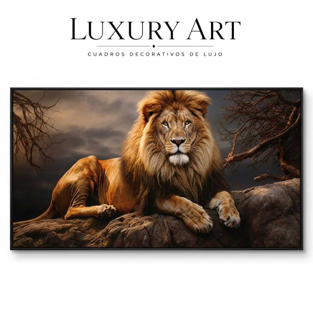 Rey Supremo – León Majestuoso de Lujo