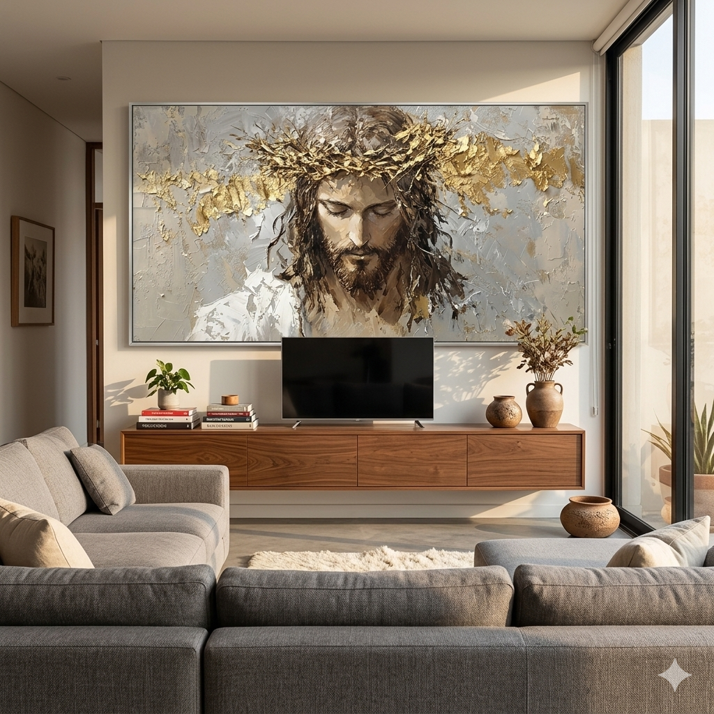 Gracia Eterna Jesús con Corona de Espinas