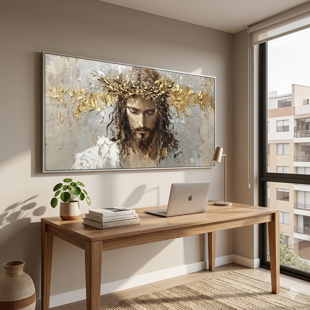 Gracia Eterna Jesús con Corona de Espinas
