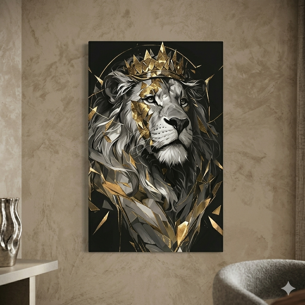 Rey Dorado – León con Corona Dorada
