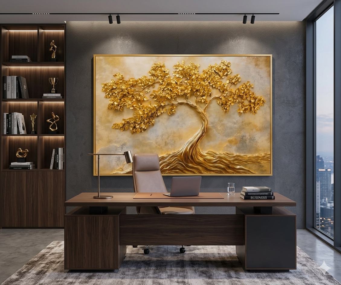 Arbol Dorado de la Vida y la Abundancia