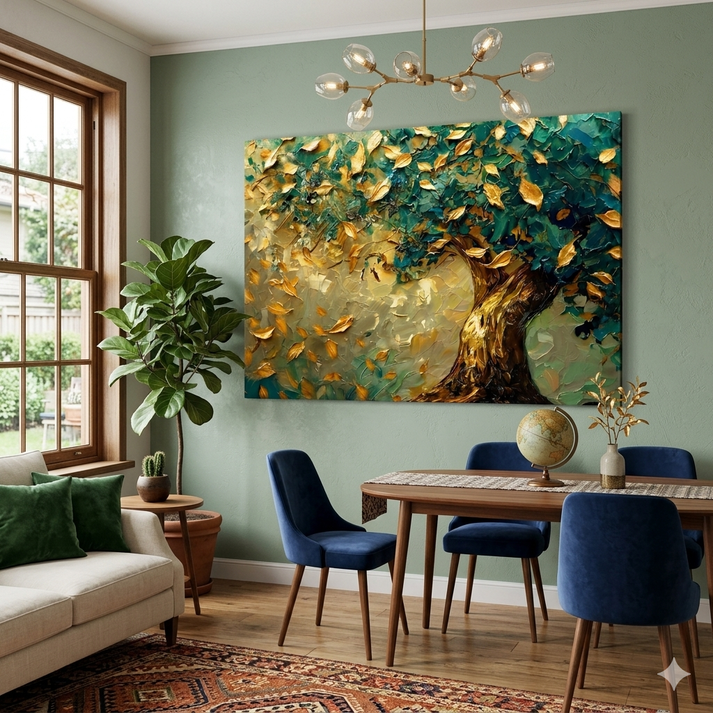 Cuadro El Árbol de Oro y Vida