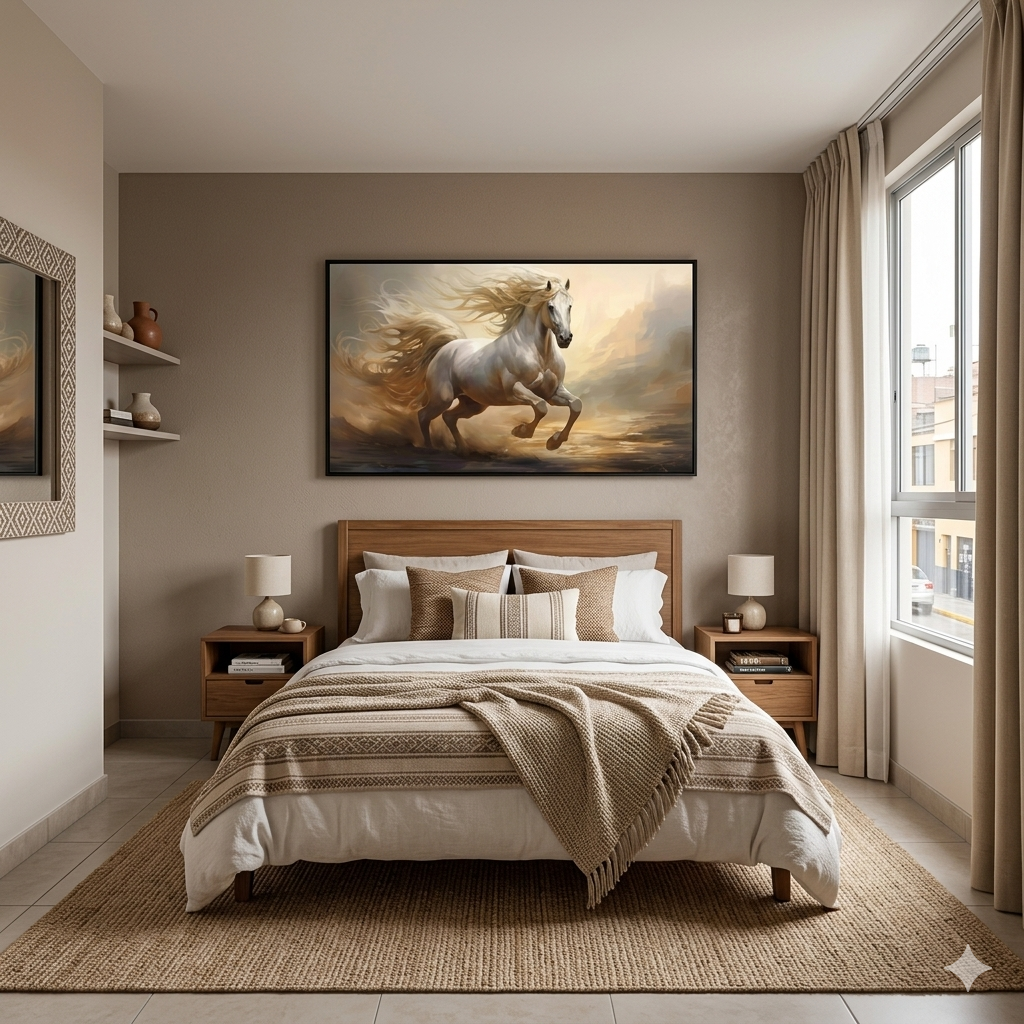 Espíritu Indomable – Caballo Blanco de Lujo